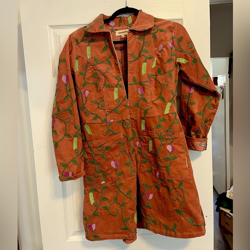 Samantha Pleet corduroy dress size 4. New without tags!